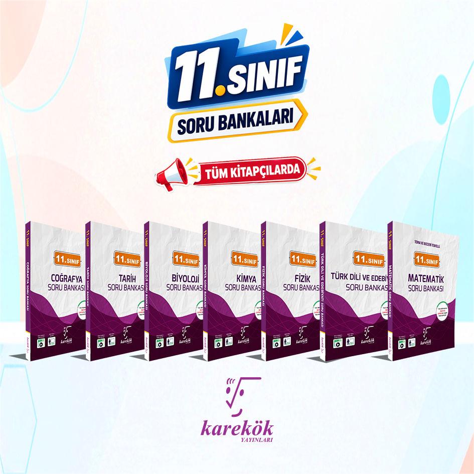 11. SINIF SORU BANKALARI