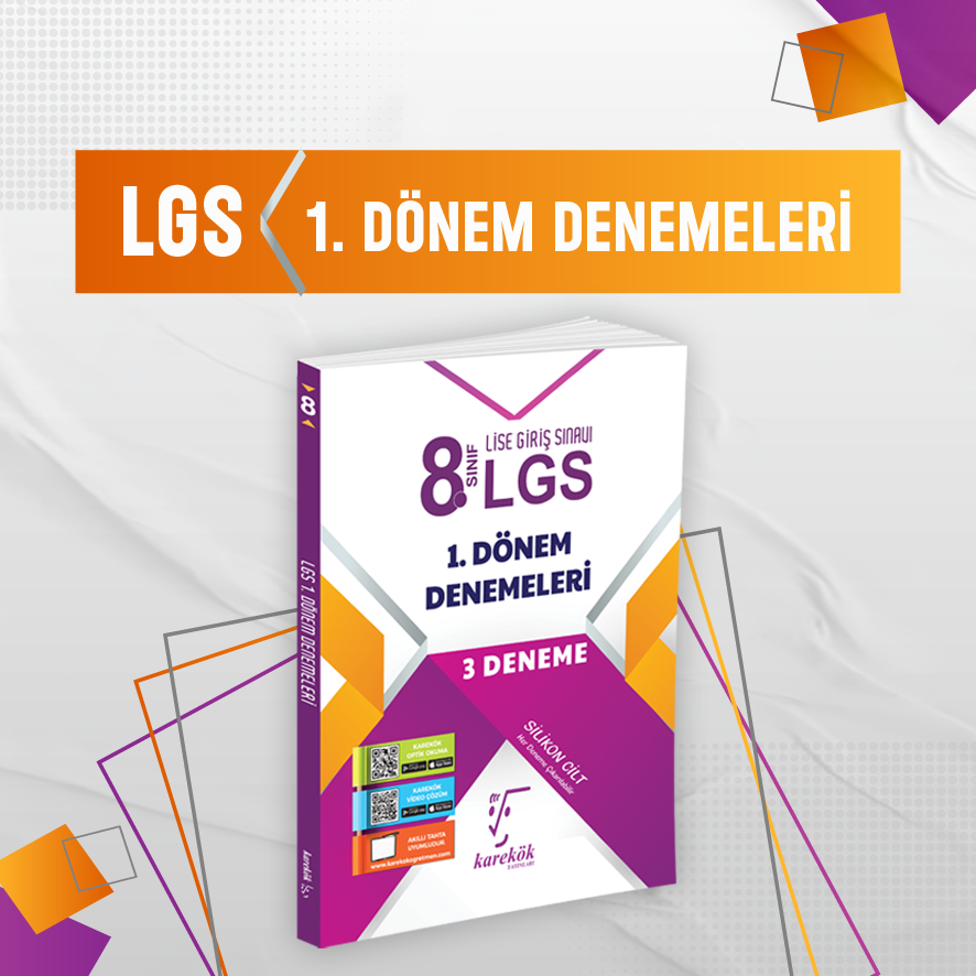 8. SINIF LGS 1. DÖNEM DENEMELERİ