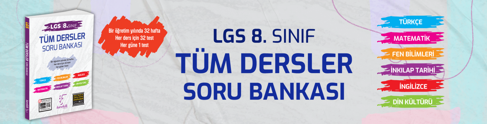 LGS TÜM DERSLER SORU BANKASI