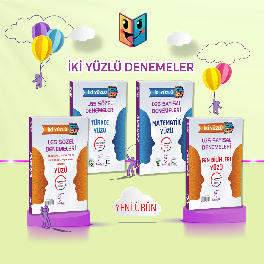 İKİYÜZLÜ LGS-SAYISAL-SOZEL DENEMELERİ