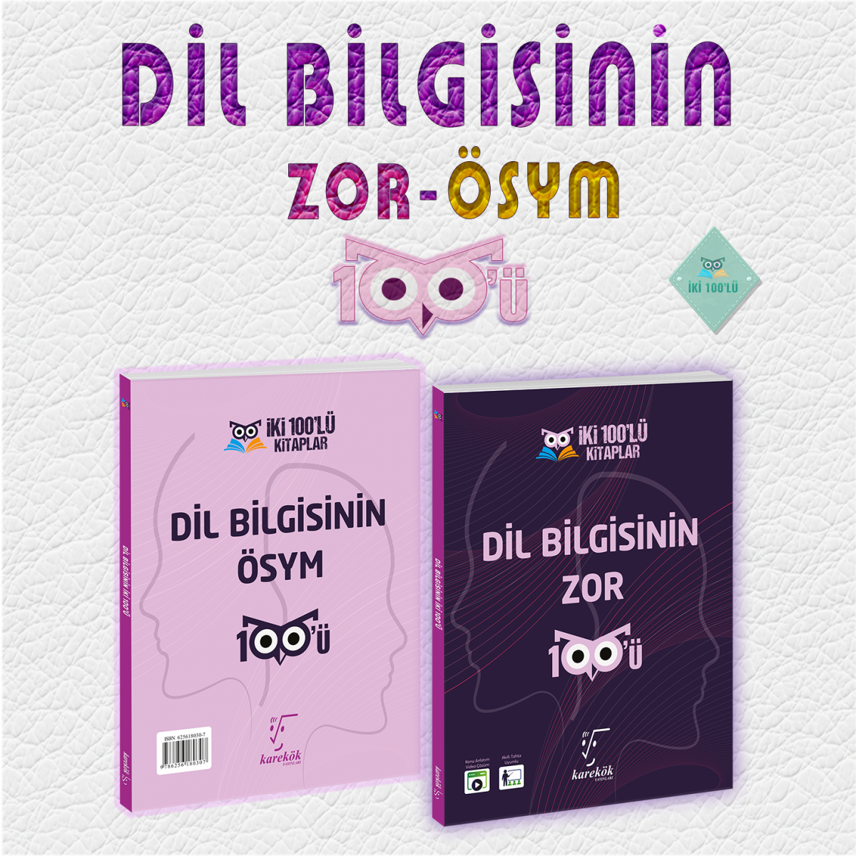DİL BİLGİSİNİN ZOR-ÖSYM 100'Ü - İKİYÜZLÜ KİTAPLAR