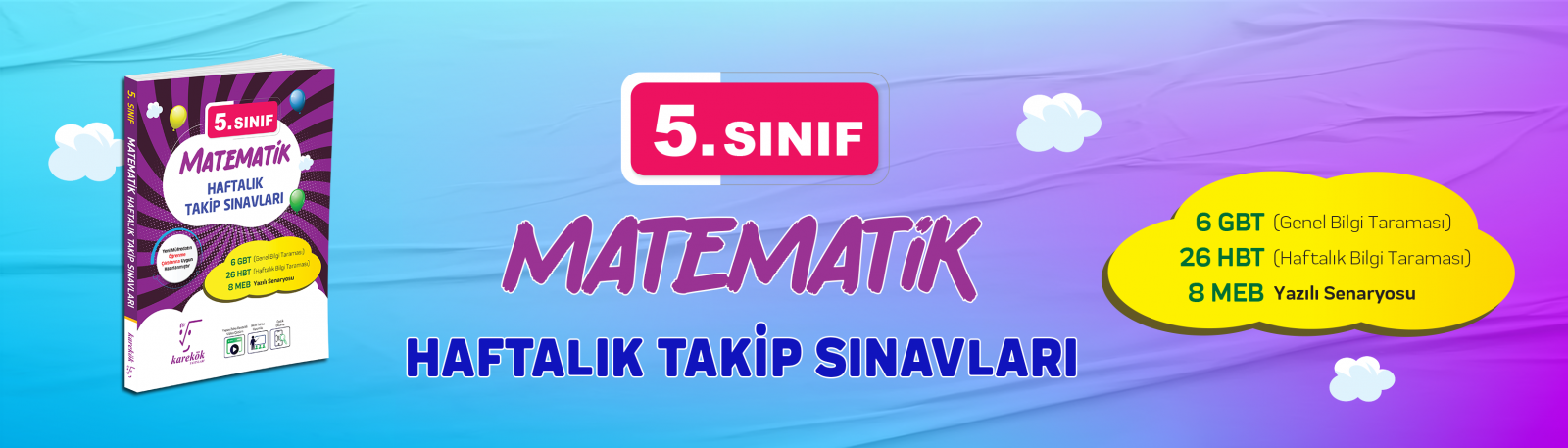 5. SINIF MATEMATİK HAFTALIK TAKİP SINAVLARI