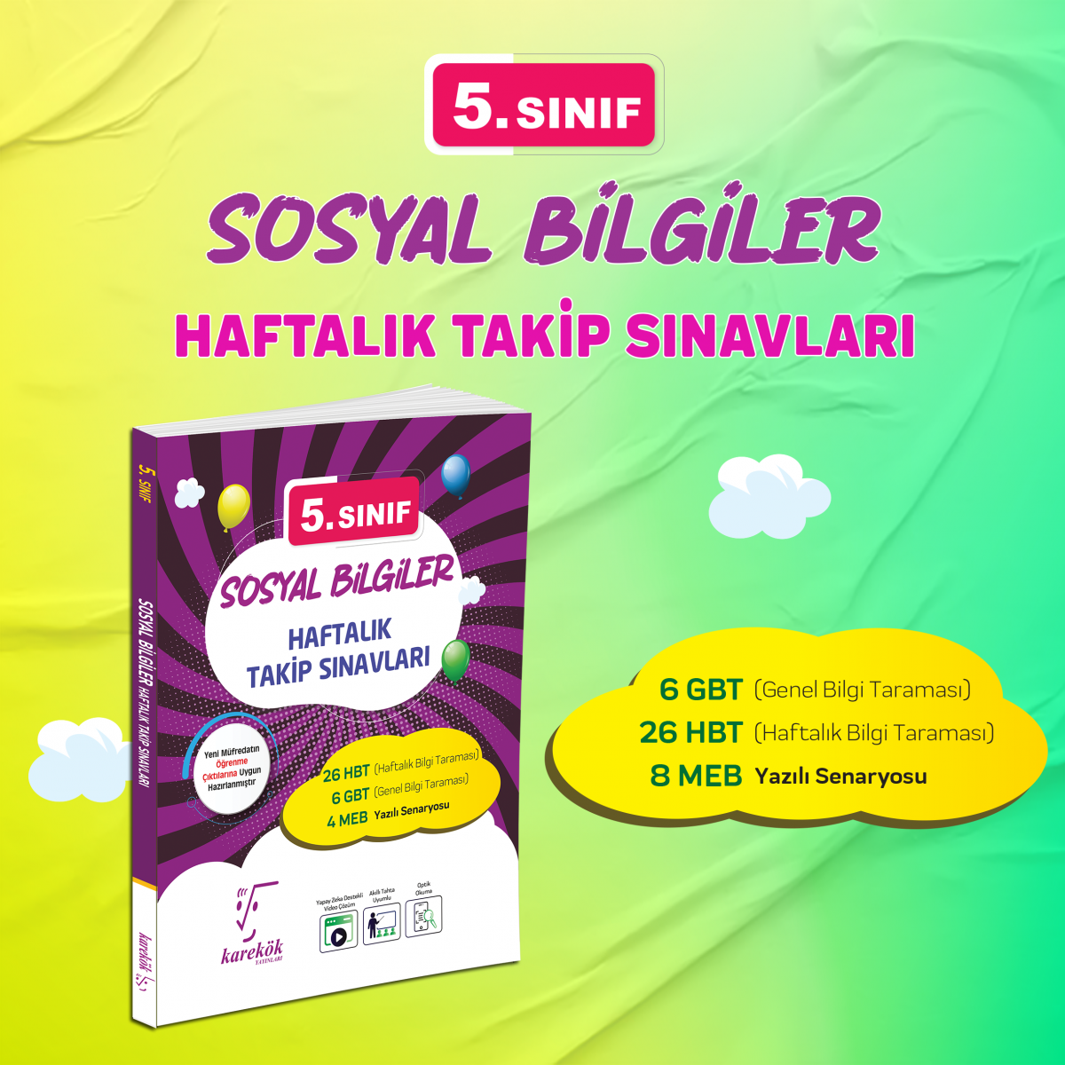 5. SINIF SOSYAL BİLGİLER HAFTALIK TAKİP SINAVLARI